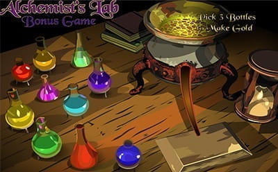 لعبة المكافأة سلوت Alchemist’s Lab