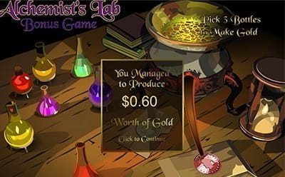 لفات مجانية في سلوت Alchemist’s Lab