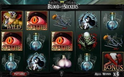 سلوت موبايل Blood Suckers