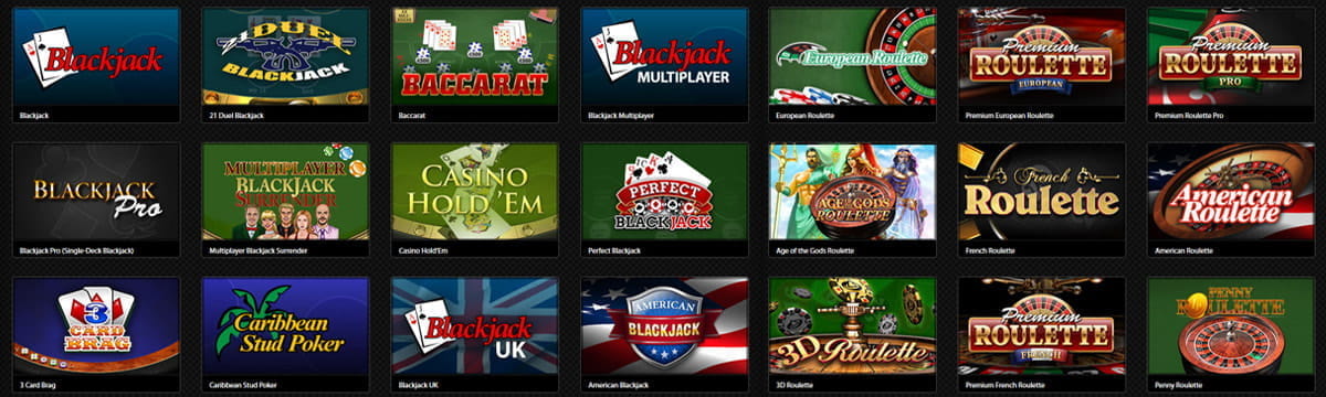 اختيار Casino.com لألعاب الطاولة والورق