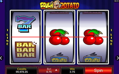 لفات مجانية في سلوت Couch Potato