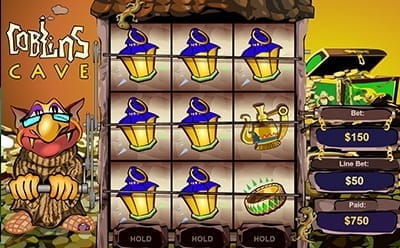 لفات مجانية في سلوت Goblin’s Cave